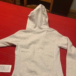 Lululemon Scuba Hoodie IV Heather White Size 6
